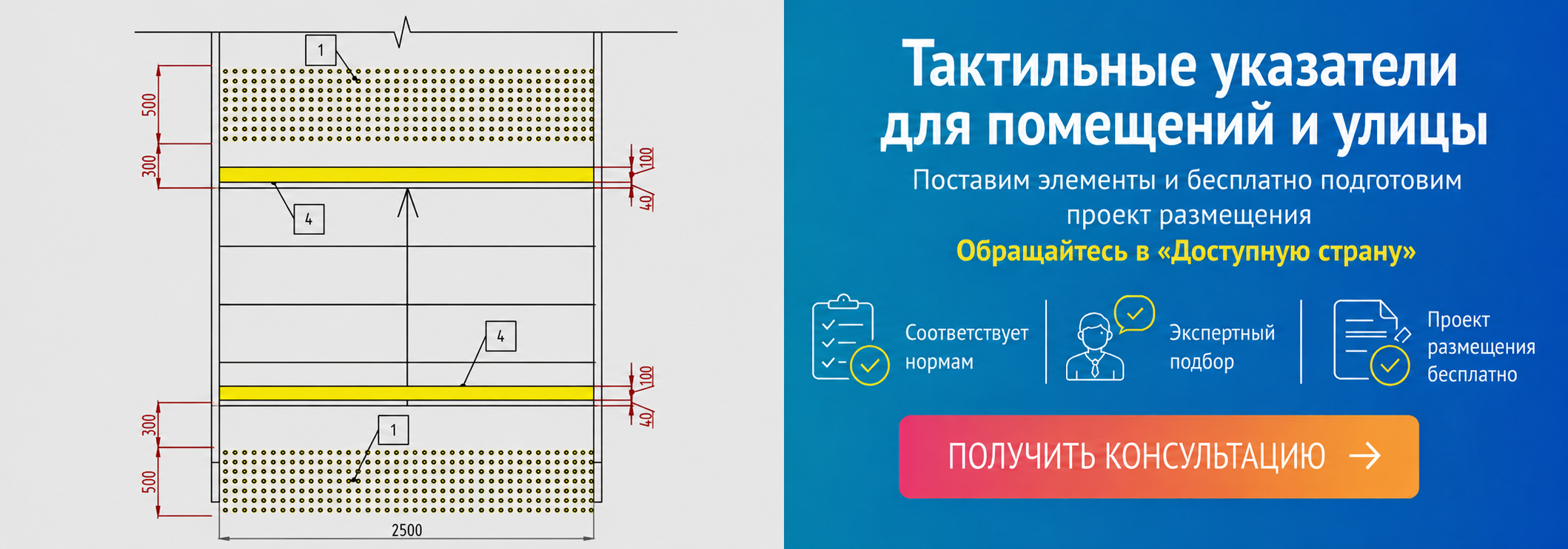 тактильные индикаторы